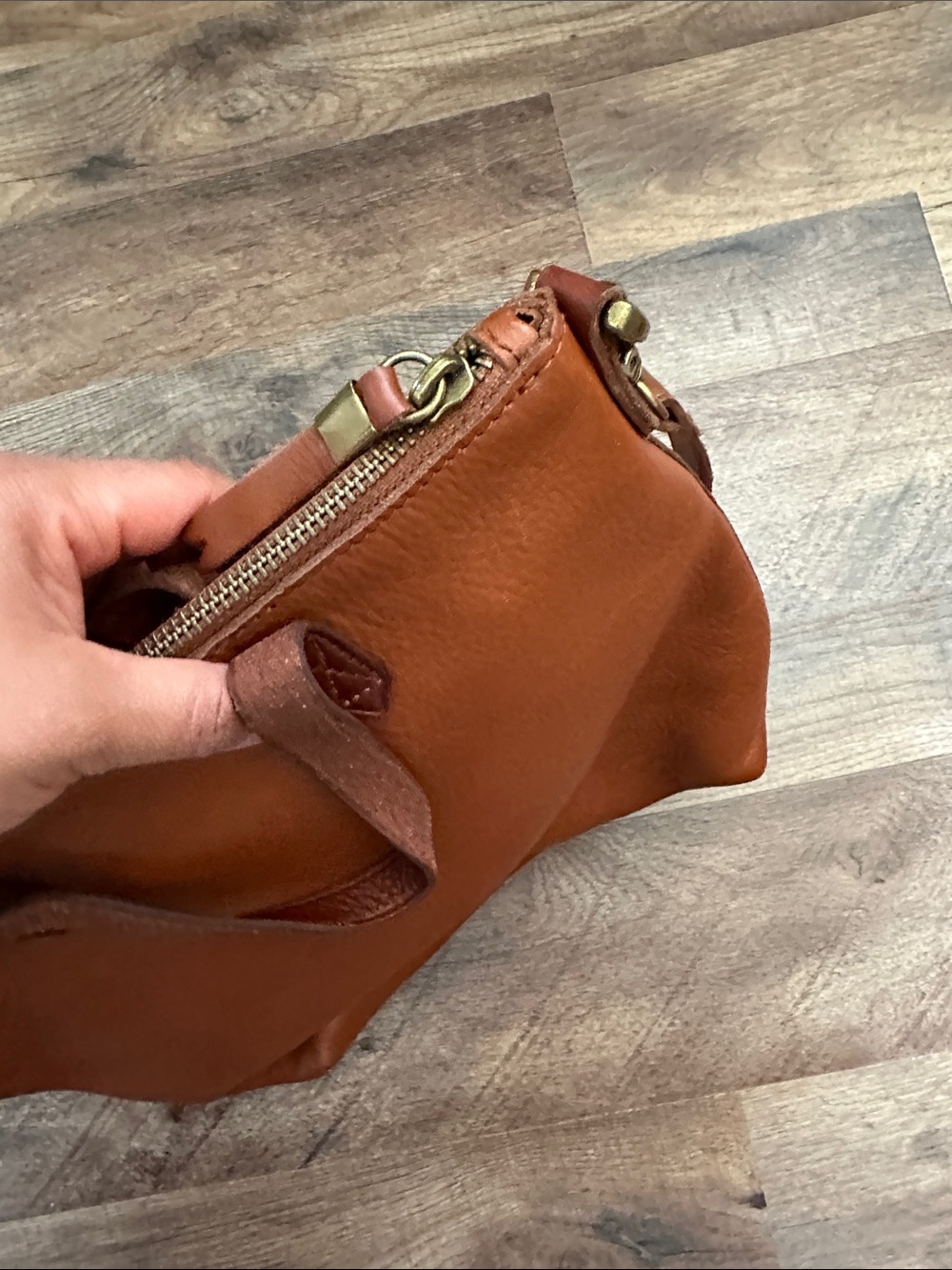 Madewell leather The Small Transport Crossbody - Picture 4 of 6